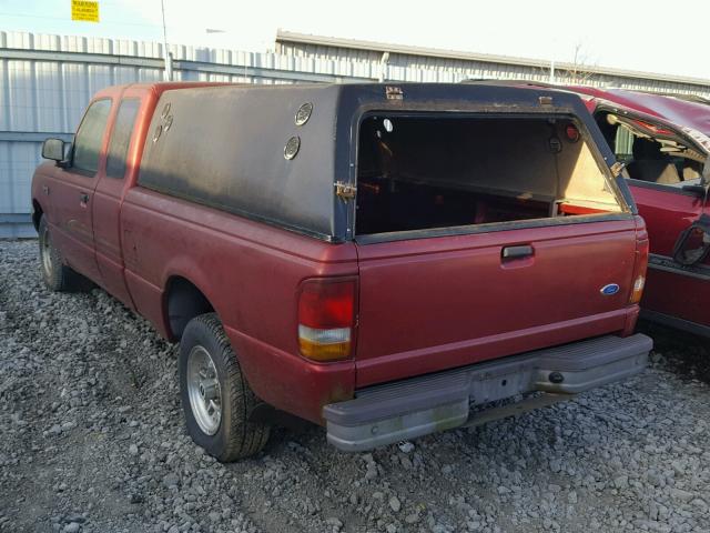 1FTCR14A6VTA00599 - 1997 FORD RANGER SUP RED photo 3