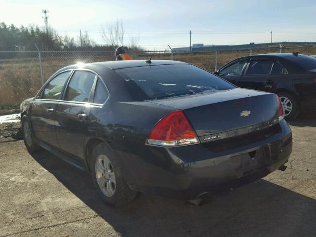 2G1WA5E34D1121320 - 2013 CHEVROLET IMPALA LS GRAY photo 3