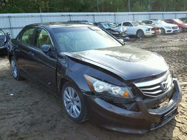 1HGCP2F86BA050868 - 2011 HONDA ACCORD EXL BROWN photo 1