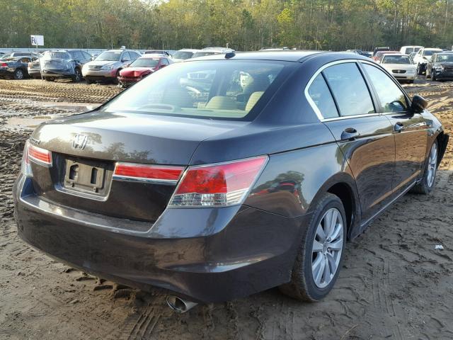 1HGCP2F86BA050868 - 2011 HONDA ACCORD EXL BROWN photo 4