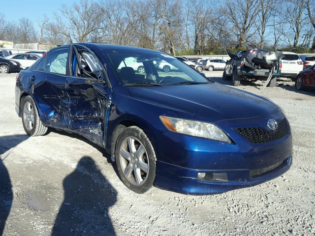 4T1BE46K09U297587 - 2009 TOYOTA CAMRY BASE BLUE photo 1