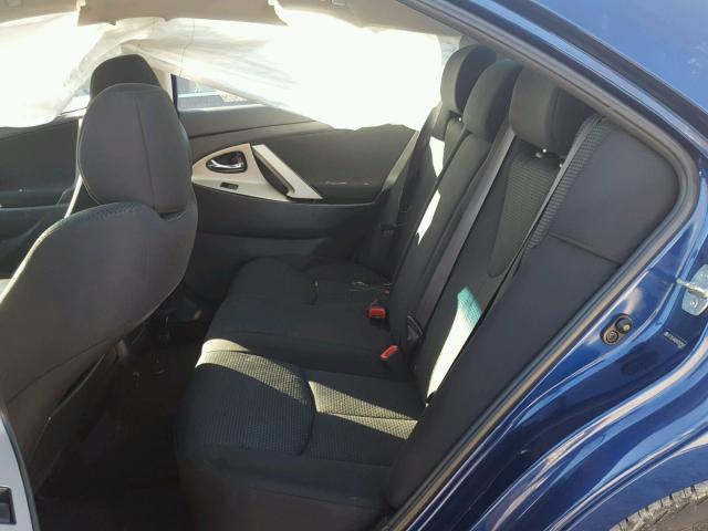 4T1BE46K09U297587 - 2009 TOYOTA CAMRY BASE ლურჯი ფოტო 6