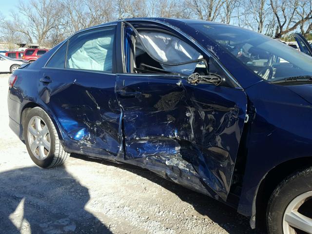 4T1BE46K09U297587 - 2009 TOYOTA CAMRY BASE ლურჯი ფოტო 9