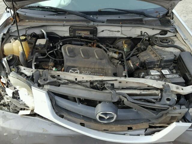 4F2CZ96154KM03294 - 2004 MAZDA TRIBUTE ES 银色 照片 7