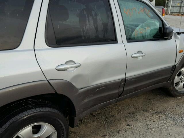 4F2CZ96154KM03294 - 2004 MAZDA TRIBUTE ES SILVER photo 9