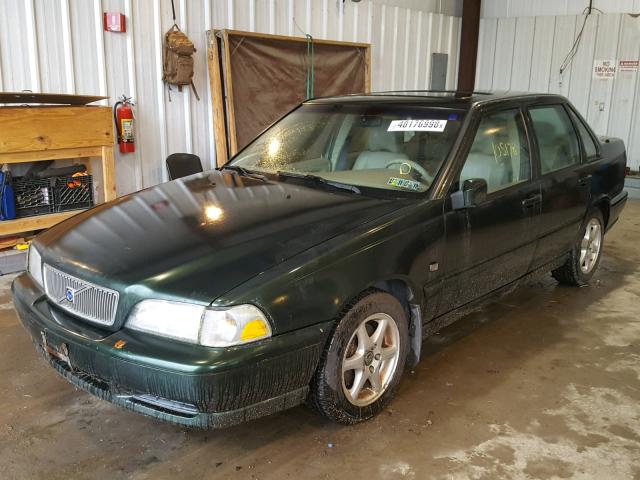 YV1LS61J1Y2624983 - 2000 VOLVO S70 BASE GREEN photo 2