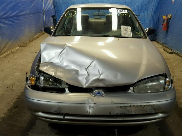 1Y1SK5286WZ414791 - 1998 CHEVROLET GEO PRIZM 棕色 照片 9