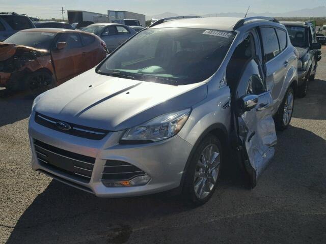 1FMCU0GX3GUC44163 - 2016 FORD ESCAPE SE SILVER photo 2