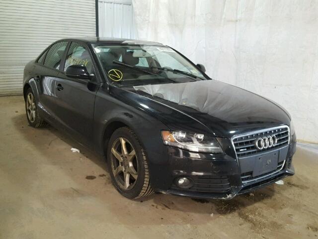 WAULF78KX9N024846 - 2009 AUDI A4 2.0T QU BLACK photo 1