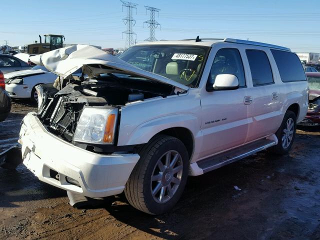 3GYFK66N06G223017 - 2006 CADILLAC ESCALADE E WHITE photo 2