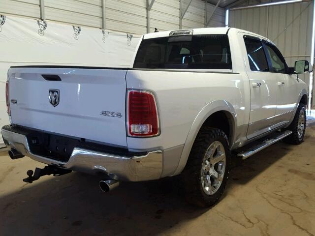 1C6RR7NT6DS558137 - 2013 RAM 1500 LARAM WHITE photo 4