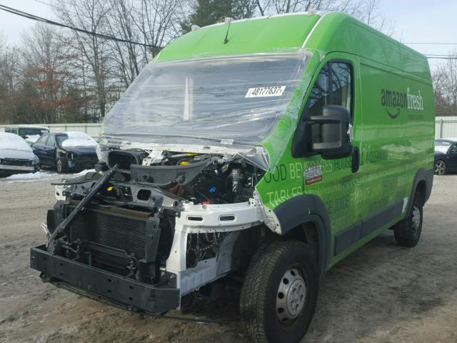 3C6TRVCG6GE108446 - 2016 RAM PROMASTER GREEN photo 2