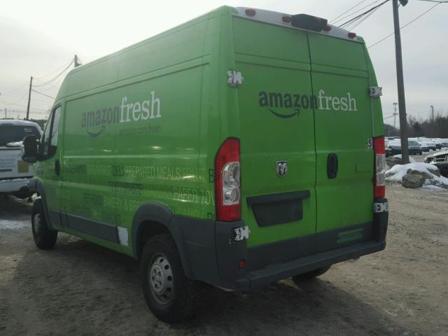 3C6TRVCG6GE108446 - 2016 RAM PROMASTER 绿色 照片 3