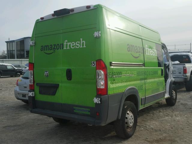 3C6TRVCG6GE108446 - 2016 RAM PROMASTER GREEN photo 4