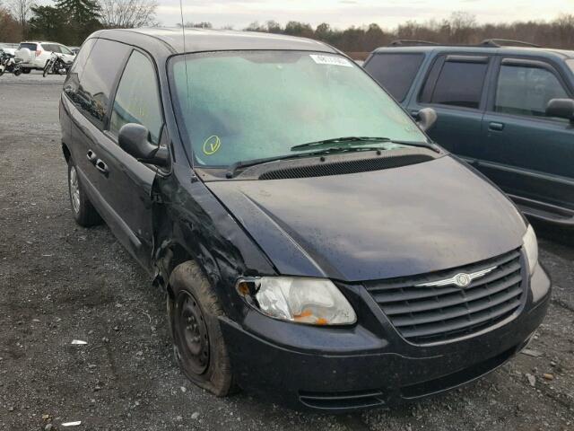 1C4GP45R95B361666 - 2005 CHRYSLER TOWN & COU 黑色 照片 1