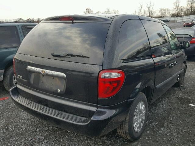 1C4GP45R95B361666 - 2005 CHRYSLER TOWN & COU 黑色 照片 4