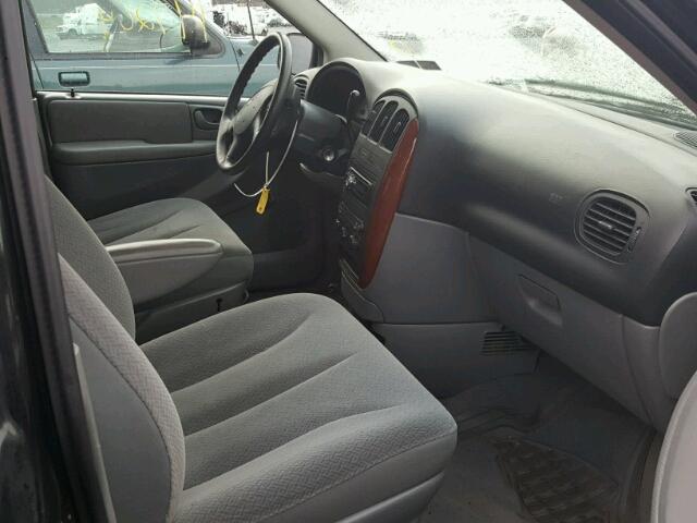 1C4GP45R95B361666 - 2005 CHRYSLER TOWN & COU 黑色 照片 5