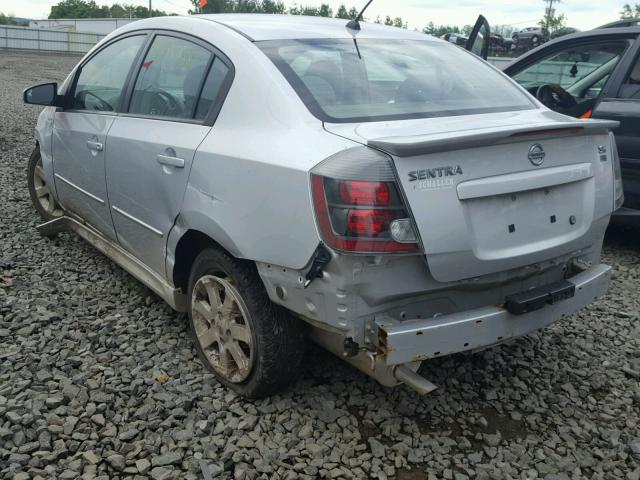 3N1AB61E09L692954 - 2009 NISSAN SENTRA 2.0 SILVER photo 3