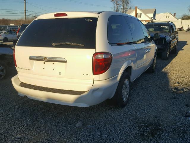 2A4GP44R97R121016 - 2007 CHRYSLER TOWN & COU WHITE photo 4