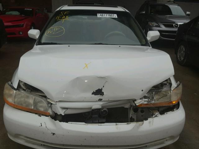 1HGCG16581A045069 - 2001 HONDA ACCORD EX WHITE photo 7