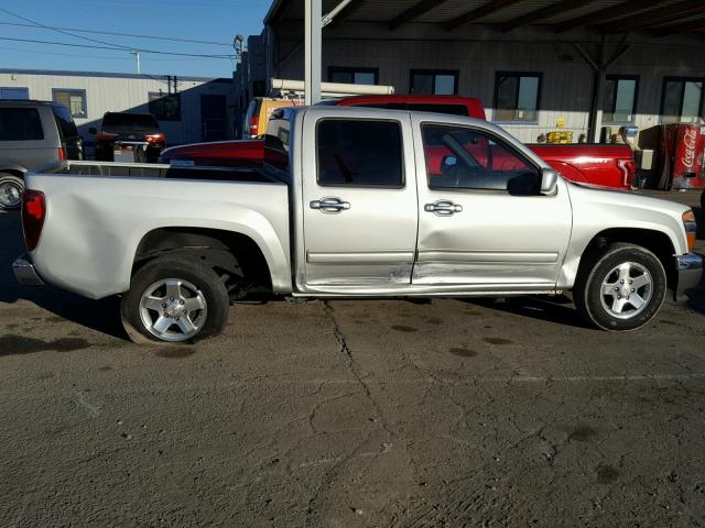 1GTD5MFE0C8107570 - 2012 GMC CANYON SLE SILVER photo 9