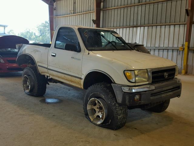 4TANM92N2YZ632055 - 2000 TOYOTA TACOMA PRE WHITE photo 1