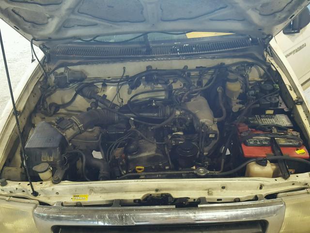 4TANM92N2YZ632055 - 2000 TOYOTA TACOMA PRE WHITE photo 7