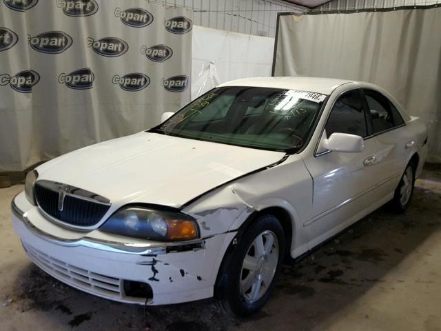 1LNHM86S12Y614974 - 2002 LINCOLN LS WHITE photo 2