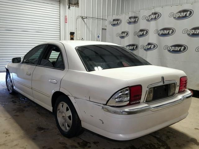 1LNHM86S12Y614974 - 2002 LINCOLN LS WHITE photo 3