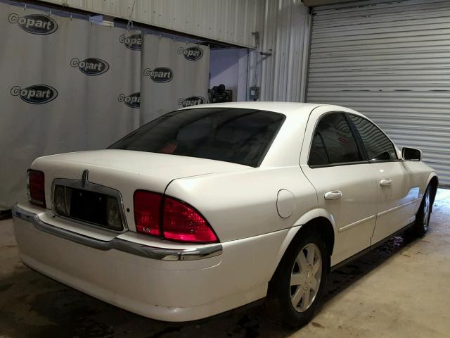 1LNHM86S12Y614974 - 2002 LINCOLN LS WHITE photo 4