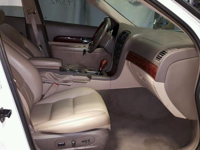 1LNHM86S12Y614974 - 2002 LINCOLN LS WHITE photo 5