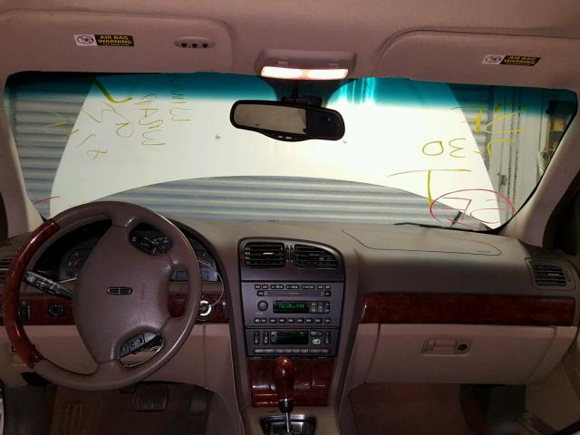1LNHM86S12Y614974 - 2002 LINCOLN LS WHITE photo 9