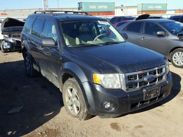 1FMCU93168KE63413 - 2008 FORD ESCAPE XLT CHARCOAL photo 1