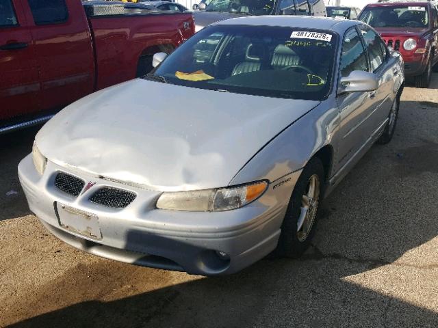 1G2WP52K0XF250612 - 1999 PONTIAC GRAND PRIX SILVER photo 2