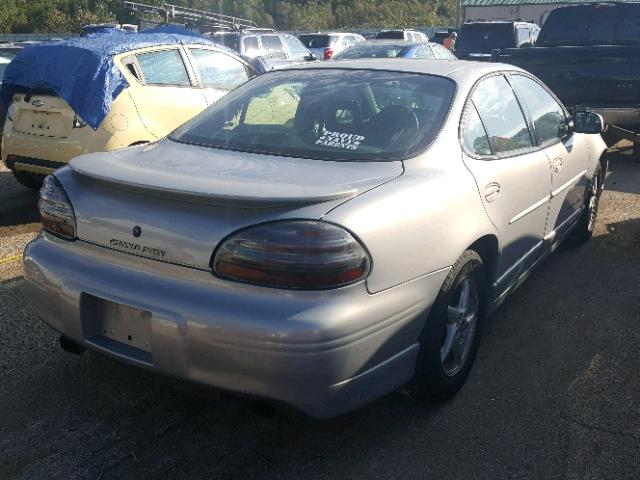 1G2WP52K0XF250612 - 1999 PONTIAC GRAND PRIX SILVER photo 4