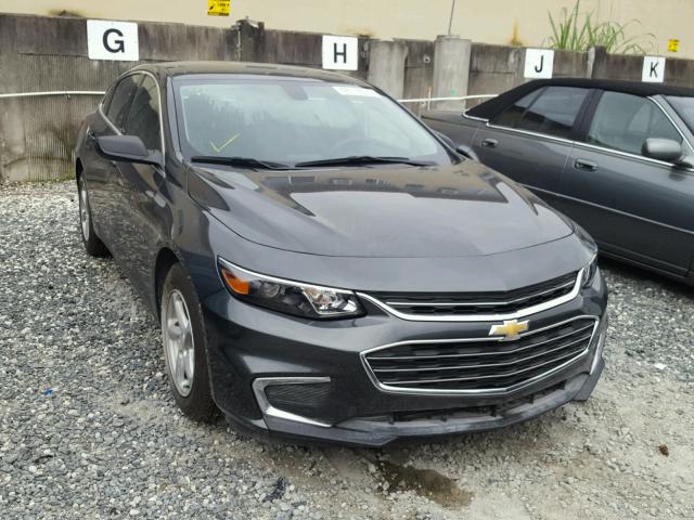 1G1ZB5ST9HF139275 - 2017 CHEVROLET MALIBU LS ნაცრისფერი ფოტო 1