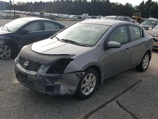 3N1AB61E57L608172 - 2007 NISSAN SENTRA 2.0 GRAY photo 2