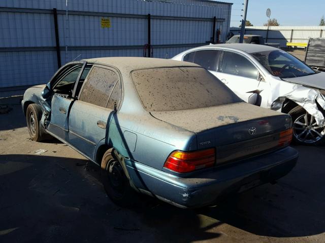 1NXAE09B4SZ291250 - 1995 TOYOTA COROLLA LE GREEN photo 3