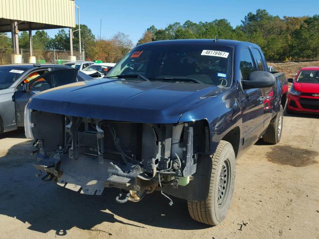 1GCEC19J78Z243617 - 2008 CHEVROLET SILVERADO BLUE photo 2