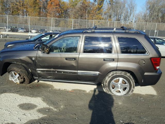 1J8HR58NX5C565361 - 2005 JEEP GRAND CHER GRAY photo 9