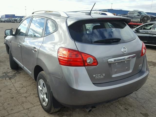 JN8AS5MV0FW769528 - 2015 NISSAN ROGUE SELE GRAY photo 3