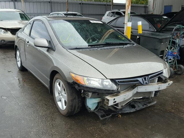 2HGFG12877H506754 - 2007 HONDA CIVIC EX CHARCOAL photo 1