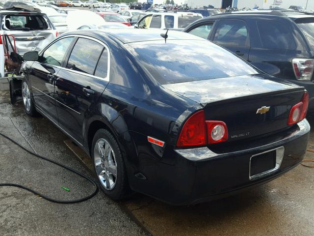 1G1ZC5E1XBF385170 - 2011 CHEVROLET MALIBU 1LT 黑色 照片 3