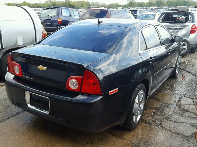 1G1ZC5E1XBF385170 - 2011 CHEVROLET MALIBU 1LT 黑色 照片 4