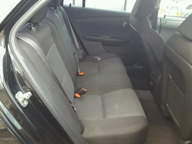 1G1ZC5E1XBF385170 - 2011 CHEVROLET MALIBU 1LT 黑色 照片 6
