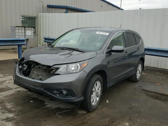 2HKRM4H50CH614749 - 2012 HONDA CR-V EX GRAY photo 2