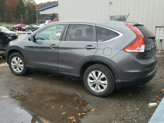 2HKRM4H50CH614749 - 2012 HONDA CR-V EX GRAY photo 3