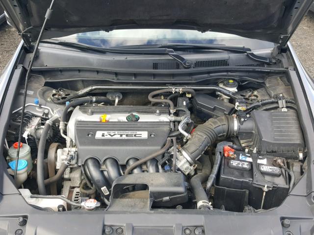 1HGCP26878A008010 - 2008 HONDA ACCORD EXL GRAY photo 7