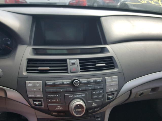 1HGCP26878A008010 - 2008 HONDA ACCORD EXL GRAY photo 9