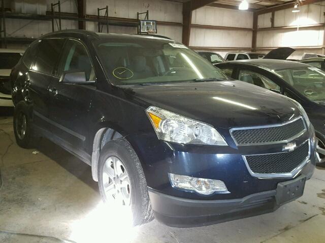 1GNKVFED5BJ215273 - 2011 CHEVROLET TRAVERSE L BLUE photo 1